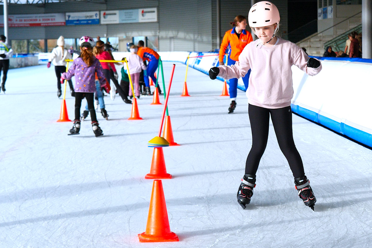 Schaatsclinics ijsbaan de Meent Alkmaar